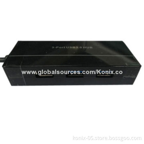 Micro USB 3.0 3-port Hub with One 1000Mbps NIC from Chinese FactoryNew